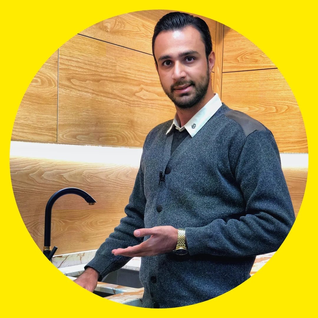 حسن شاهمرادی در شو روم مستر کانترتاپ