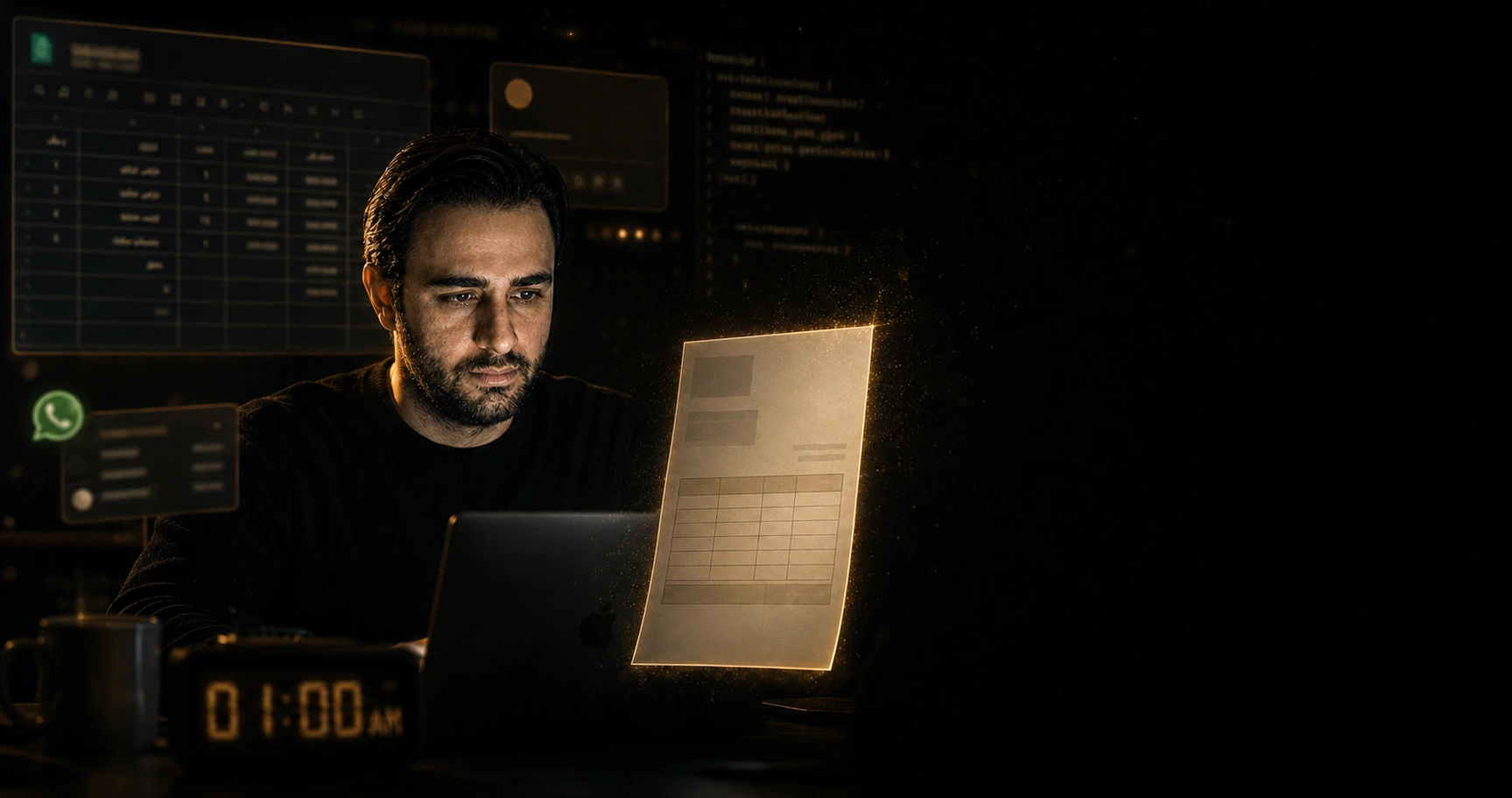 از پیام داداشم تا سیستم فاکتور کامل